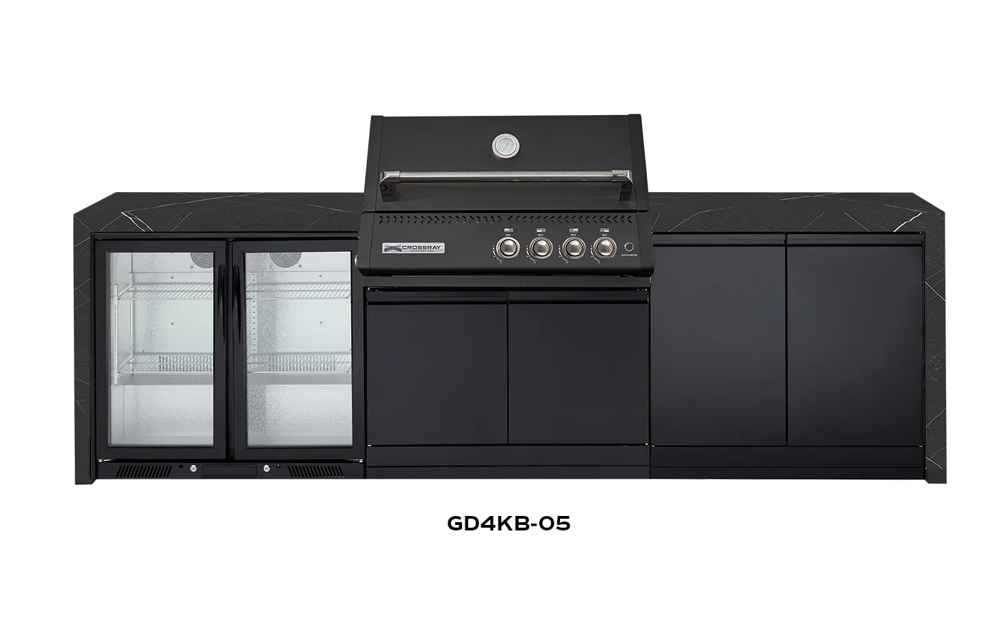 XPlor-Outdoor-Black-benchtop-GD4KB-05 XPlor Black BBQ Black benchtop GD4KB-05