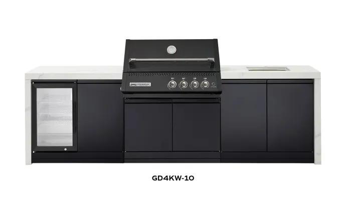 XPlor Outdoor Black BBQ White benchtop GD4KW-10 XPlor Outdoor Black BBQ White benchtop GD4KW-10