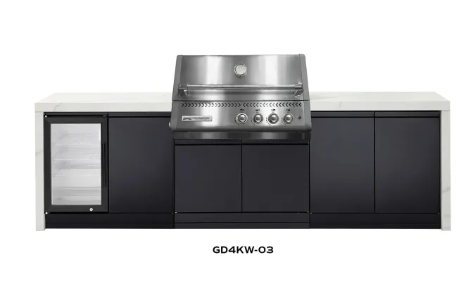 XPlor Outdoor SS BBQ White benchtop GD4KW-03 XPlor Outdoor SS BBQ White benchtop GD4KW-03