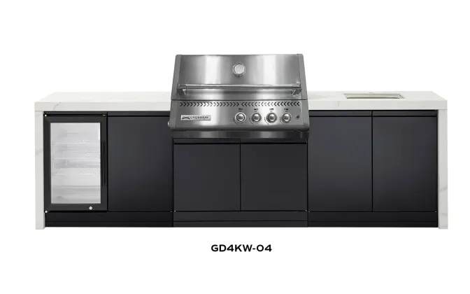 XPlor Outdoor SS BBQ White benchtop GD4KW-04 XPlor Outdoor SS BBQ White benchtop GD4KW-04