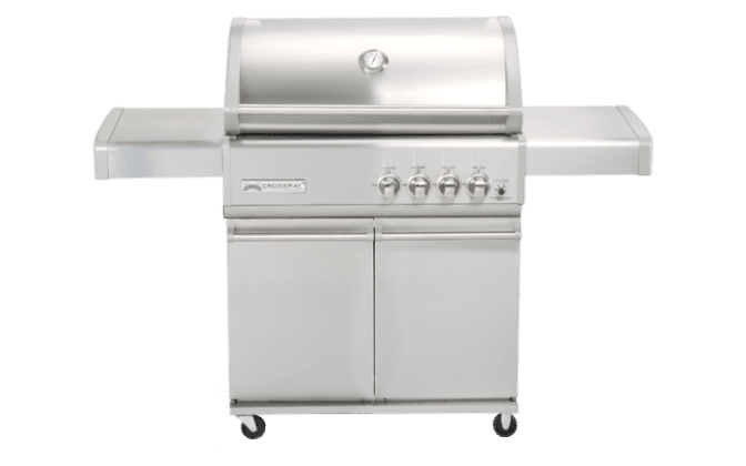 4 Burner Gas BBQ Trolley