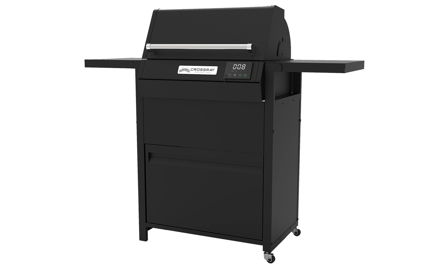 Electric BBQ Trolley Angle