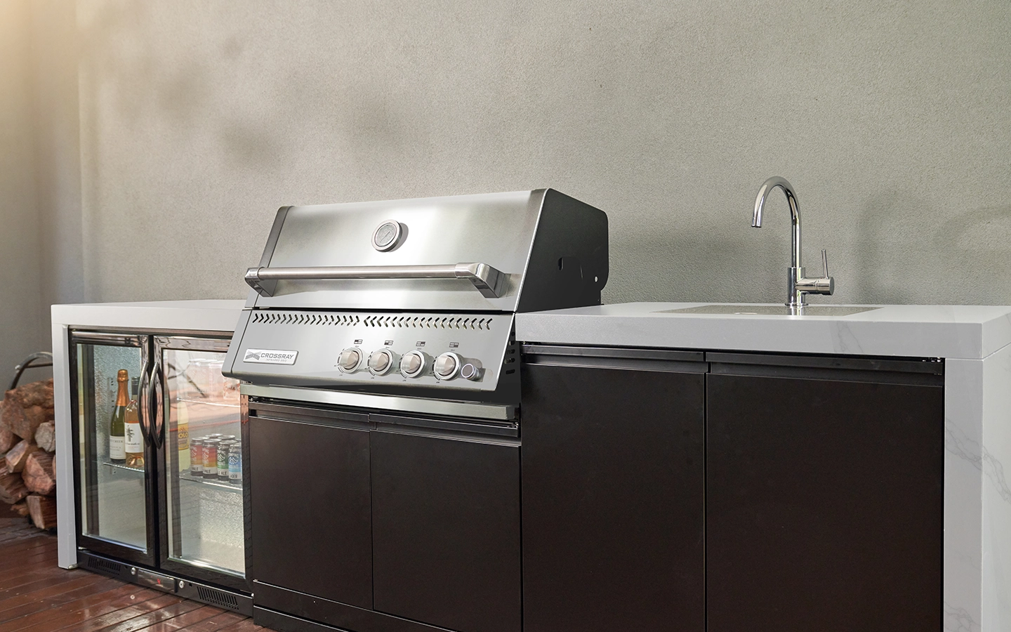 TCX – Sliver white benchtop Instiu – Angled TCX - Sliver white benchtop Instiu - Angled