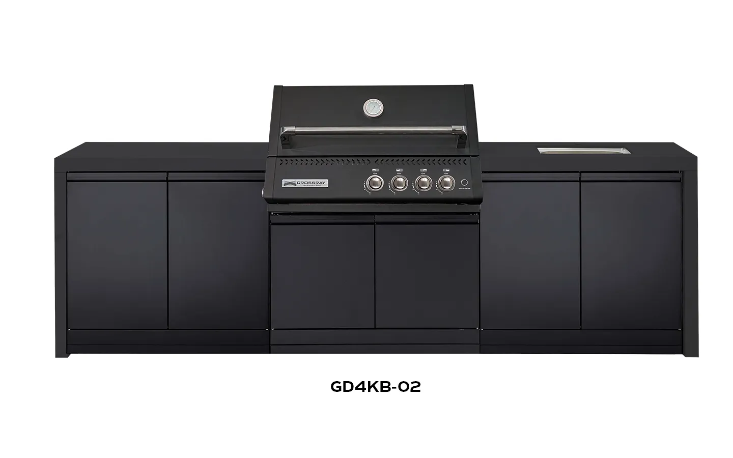 XPlor Black BBQ Black benchtop GD4KB-02 XPlor Black BBQ Black benchtop GD4KB-02