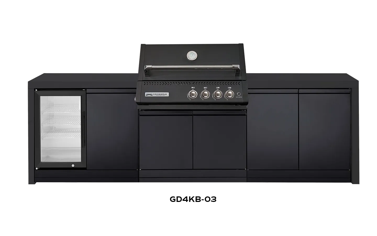 XPlor Black BBQ Black benchtop GD4KB-03 XPlor Black BBQ Black benchtop GD4KB-03