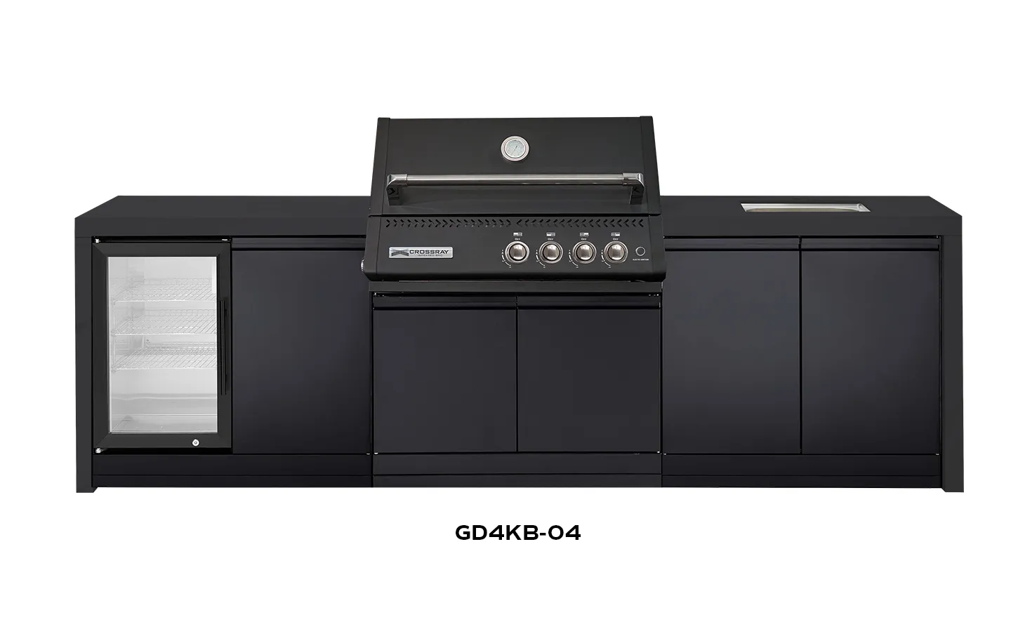 XPlor Black BBQ Black benchtop GD4KB-04 XPlor Black BBQ Black benchtop GD4KB-04