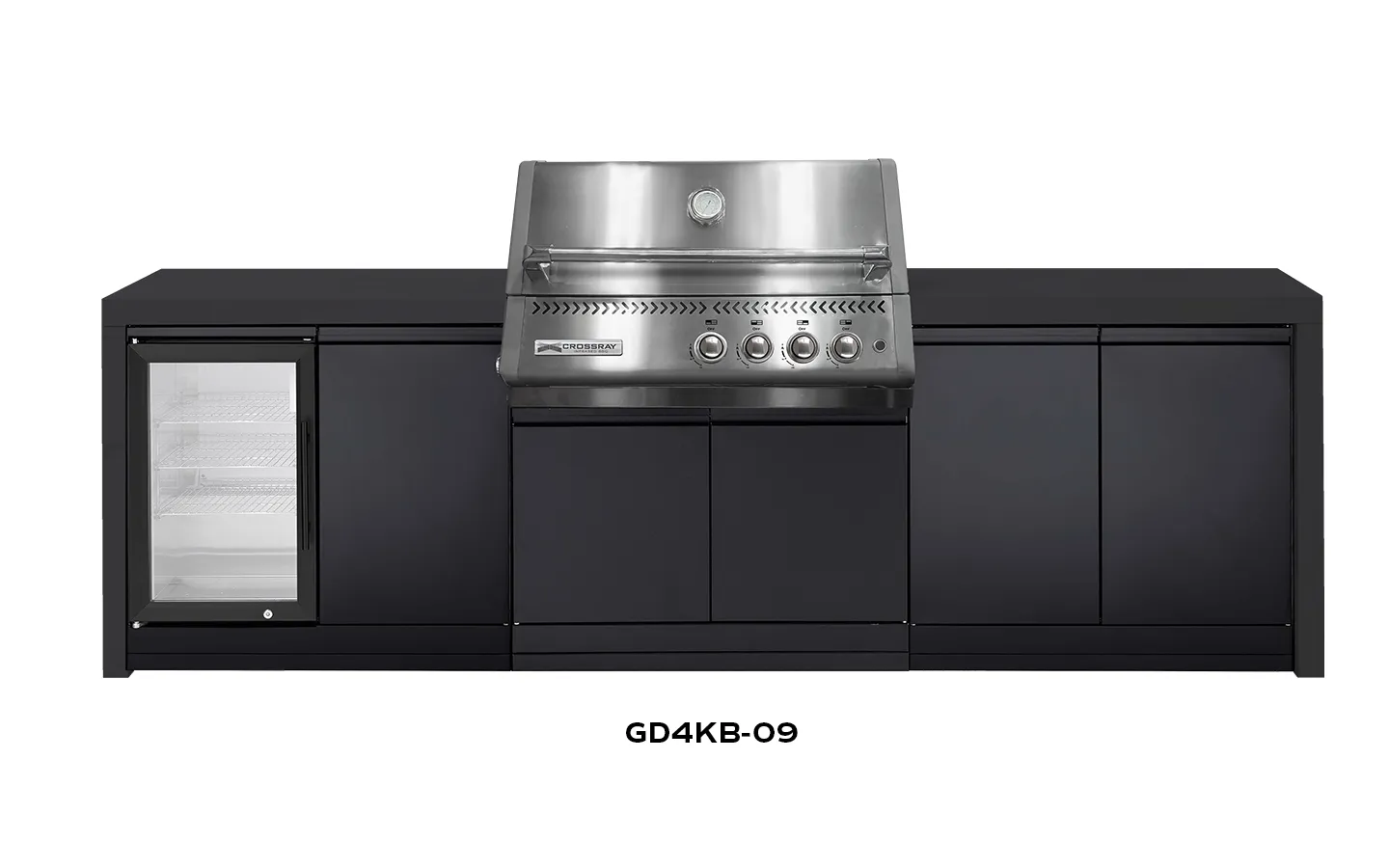 XPlor SS BBQ Black benchtop GD4KB-09 XPlor SS BBQ Black benchtop GD4KB-09