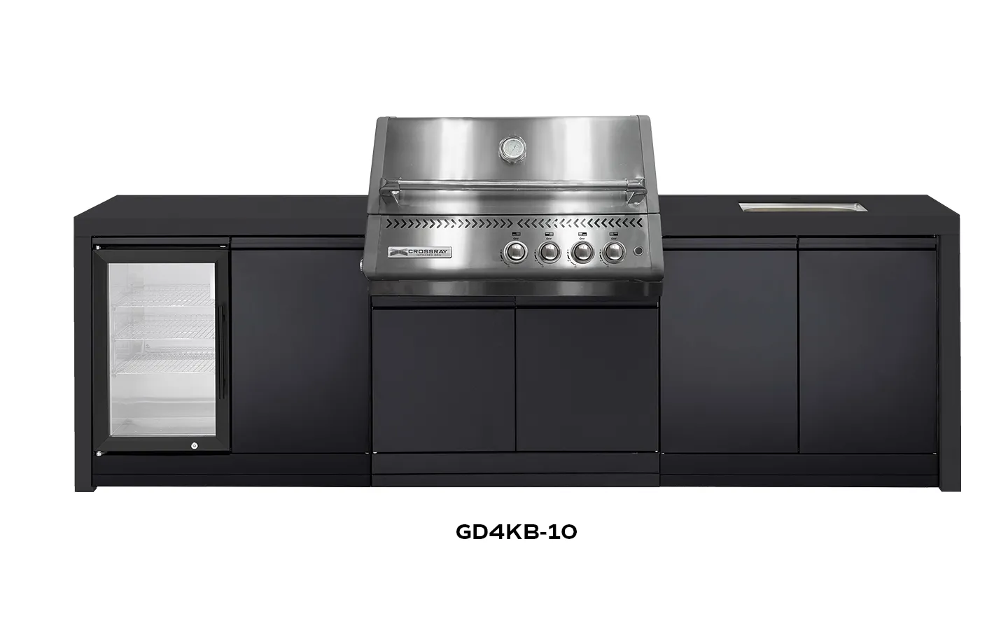 XPlor SS BBQ Black benchtop GD4KB-10 XPlor SS BBQ Black benchtop GD4KB-10