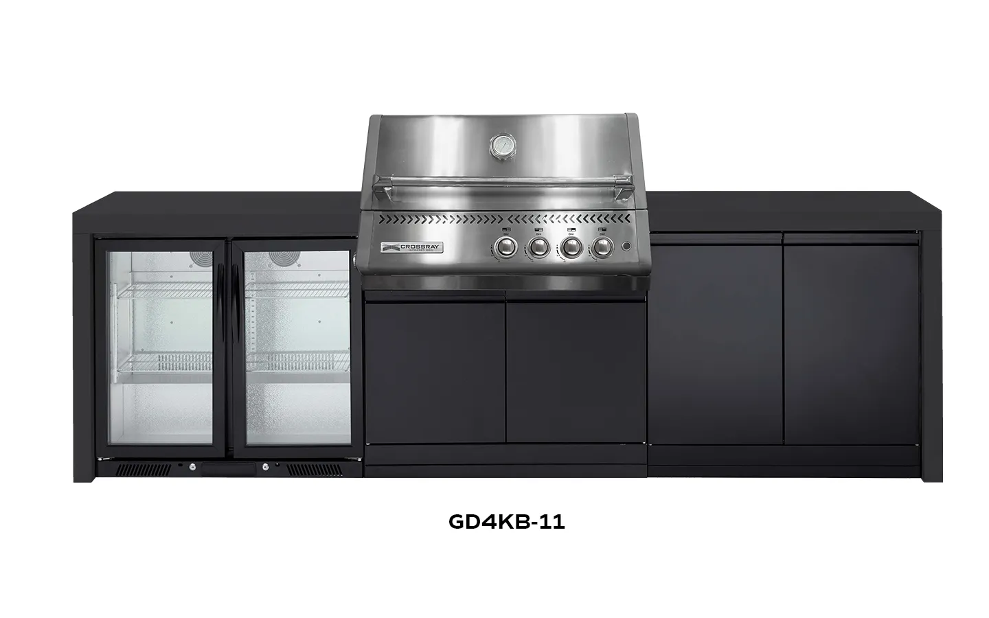 XPlor SS BBQ Black benchtop GD4KB-11 XPlor SS BBQ Black benchtop GD4KB-11