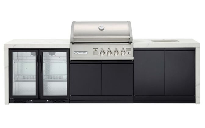 PREMIUM 4B Outdoor Kitchen Double Fride and Sink PREMIUM 4B Outdoor Kitchen TC4KP-16