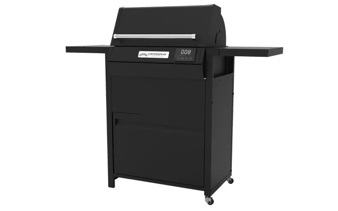 Electric BBQ Trolley Angle