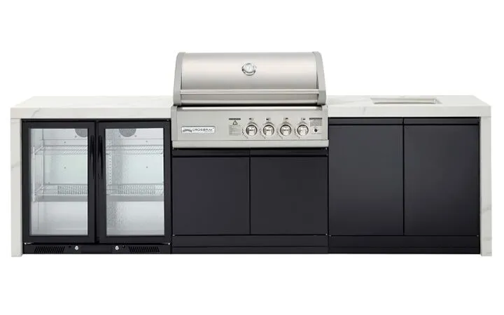 PREMIUM 4B Outdoor Kitchen Double Fride and Sink PREMIUM 4B Outdoor Kitchen TC4KP-16