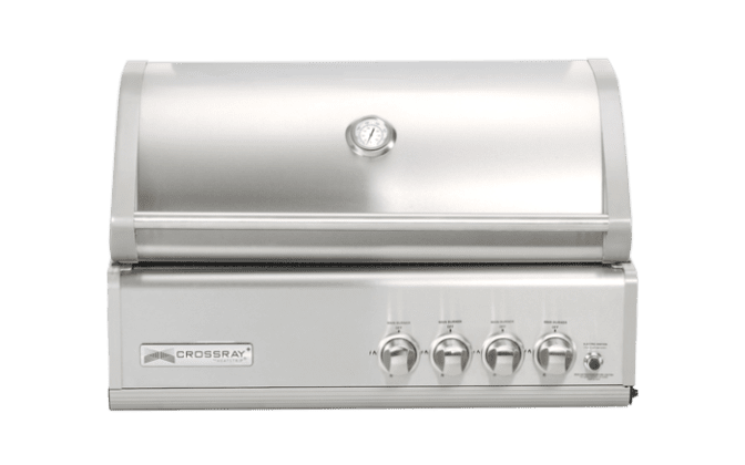 4 Burner Gas BBQ Inbuilt