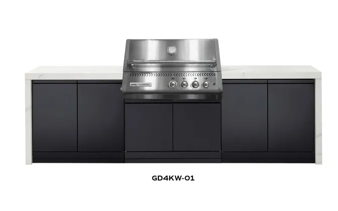 XPlor Outdoor SS BBQ White benchtop GD4KW-01 XPlor Outdoor SS BBQ White benchtop GD4KW-01