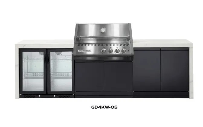 XPlor Outdoor SS BBQ White benchtop GD4KW-05 XPlor Outdoor SS BBQ White benchtop GD4KW-05