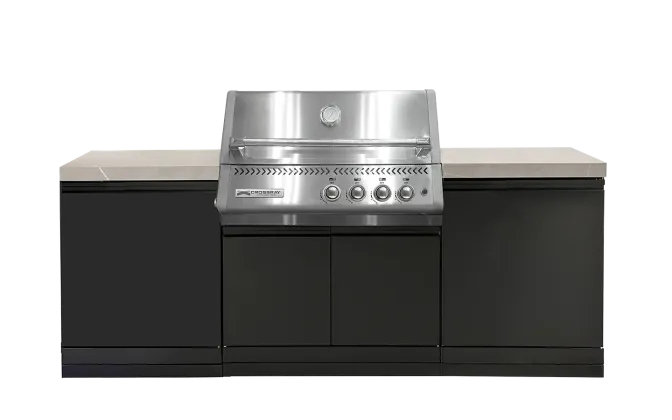 Xplor compact kitchen – GD4XKSS-2 Xplor compact kitchen with Stainless Steel BBQ