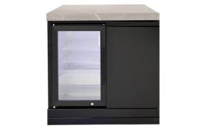 Outdoor Cabinet with Single Fridge