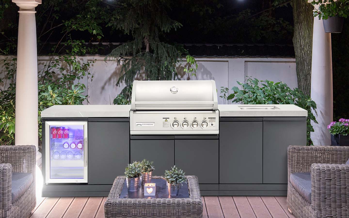 Outdoor Kitchen Bbq Range Crossray