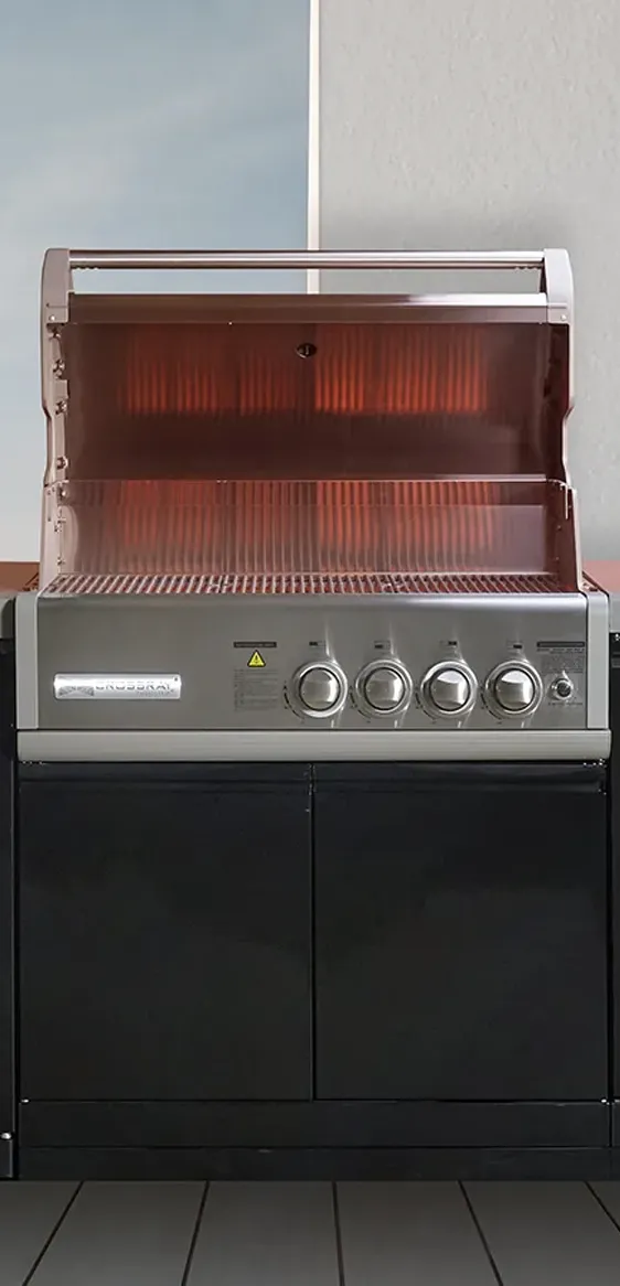 4 Burner Gas BBQ Kitchen