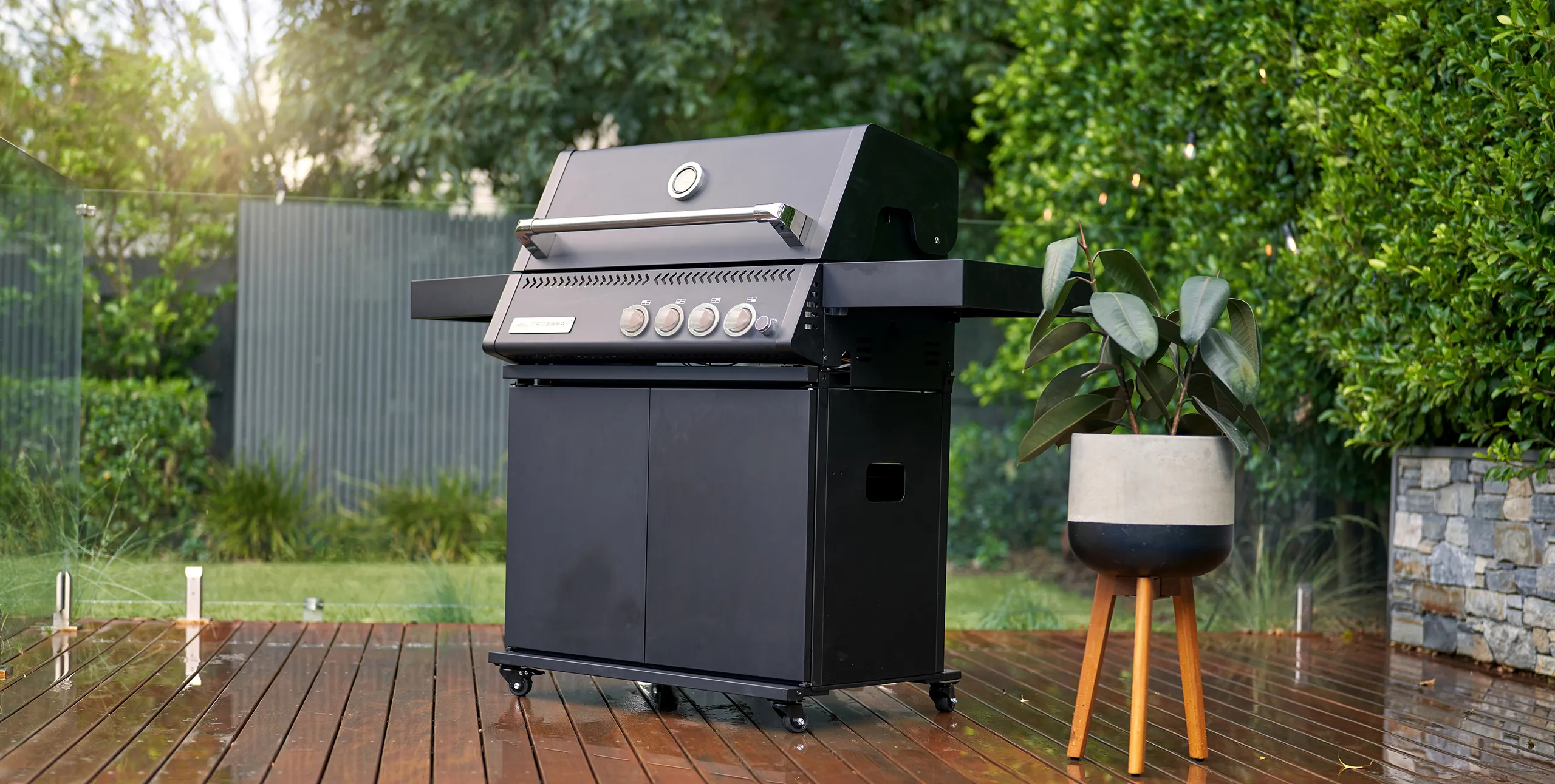 Crossray BBQ trolley
